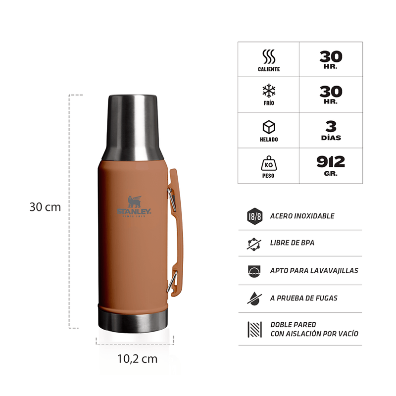 Termo Stanley Mate-System | 1.2 lts-