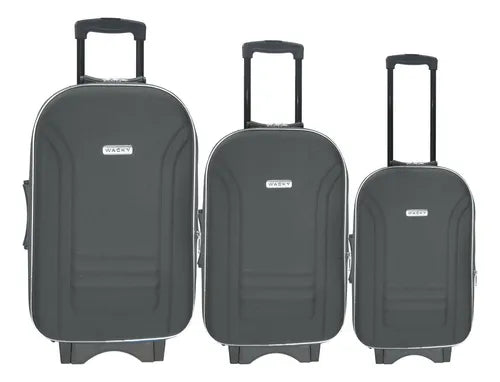 Set De Valijas Wacky Lisos Rueda Roller Semirigida