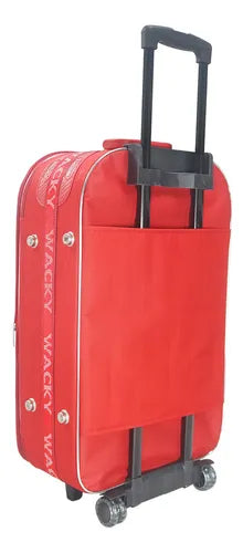 Set De Valijas Wacky Lisos Rueda Roller Semirigida