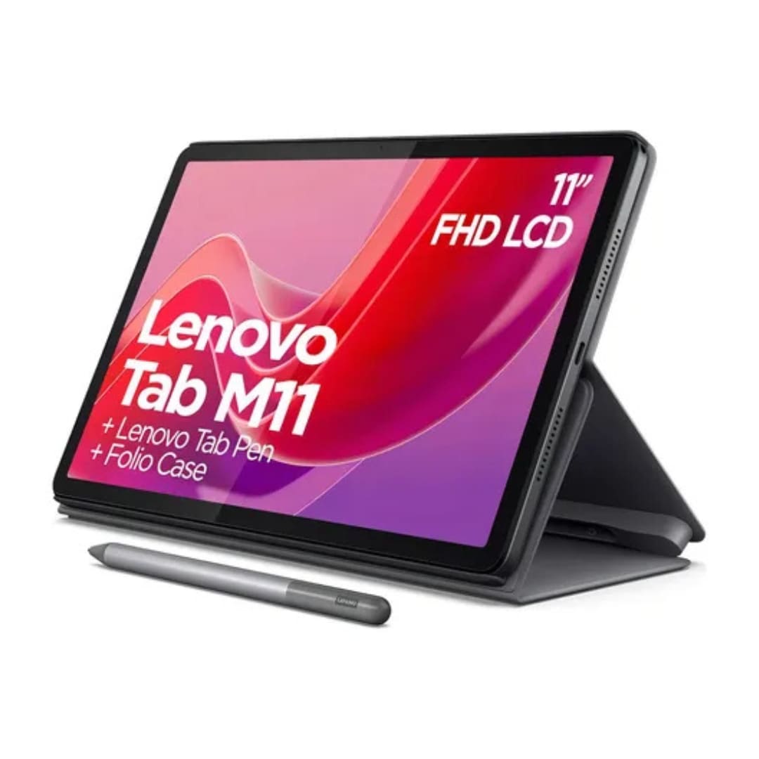 Tablet Lenovo Tab M11 8gb Ram 128gb Funda Lápiz 11'' Wuxga Color Gris oscuro.