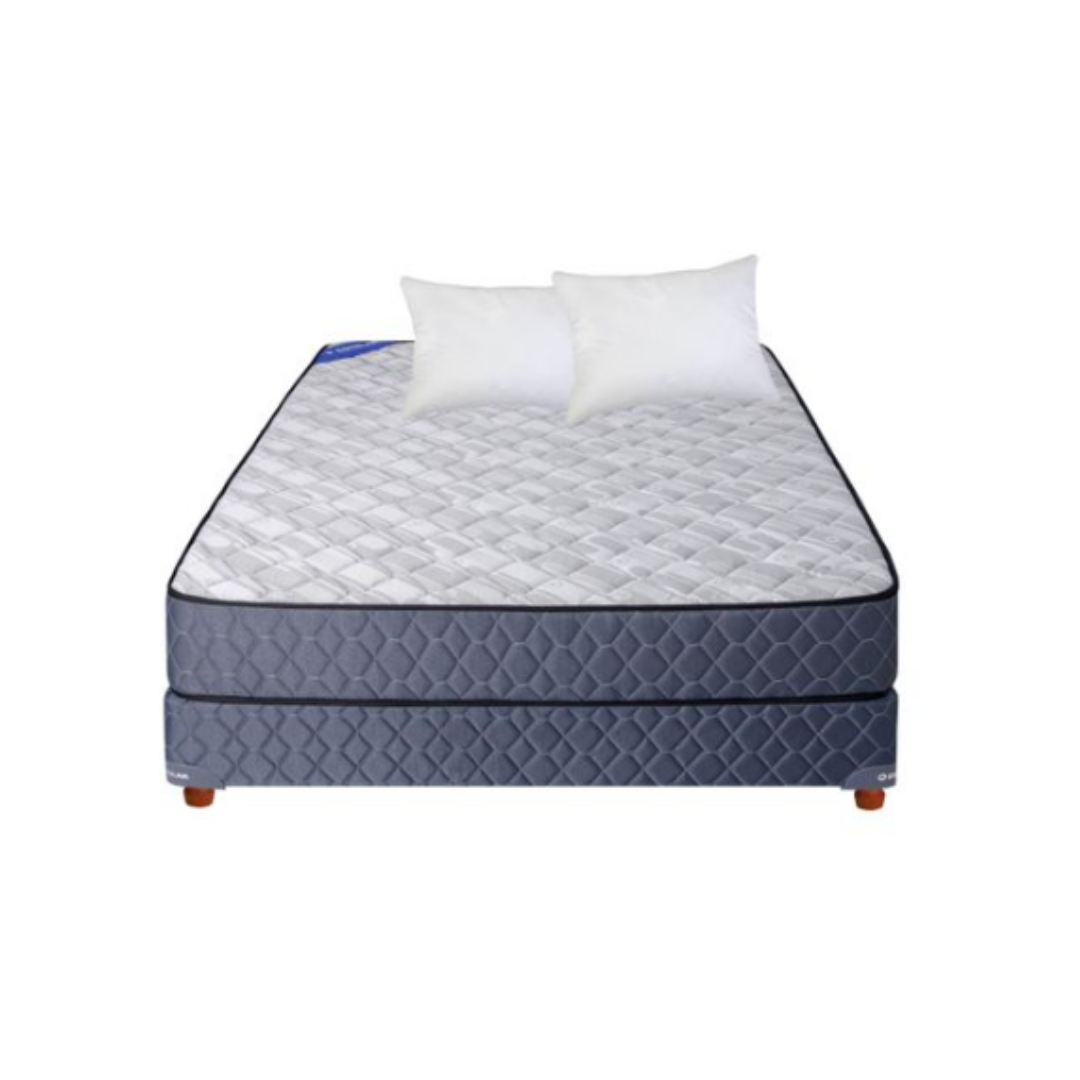 (Promoción 🔥) Sommier CL Estelar 140x190 Espuma + 2 Almohadas de Regalo