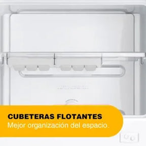 Heladera Whirlpool No Frost WRM39CK Top Mount Inox 340 lts