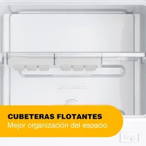 Heladera Whirlpool No Frost WRM39CK Top Mount Inox 340 lts